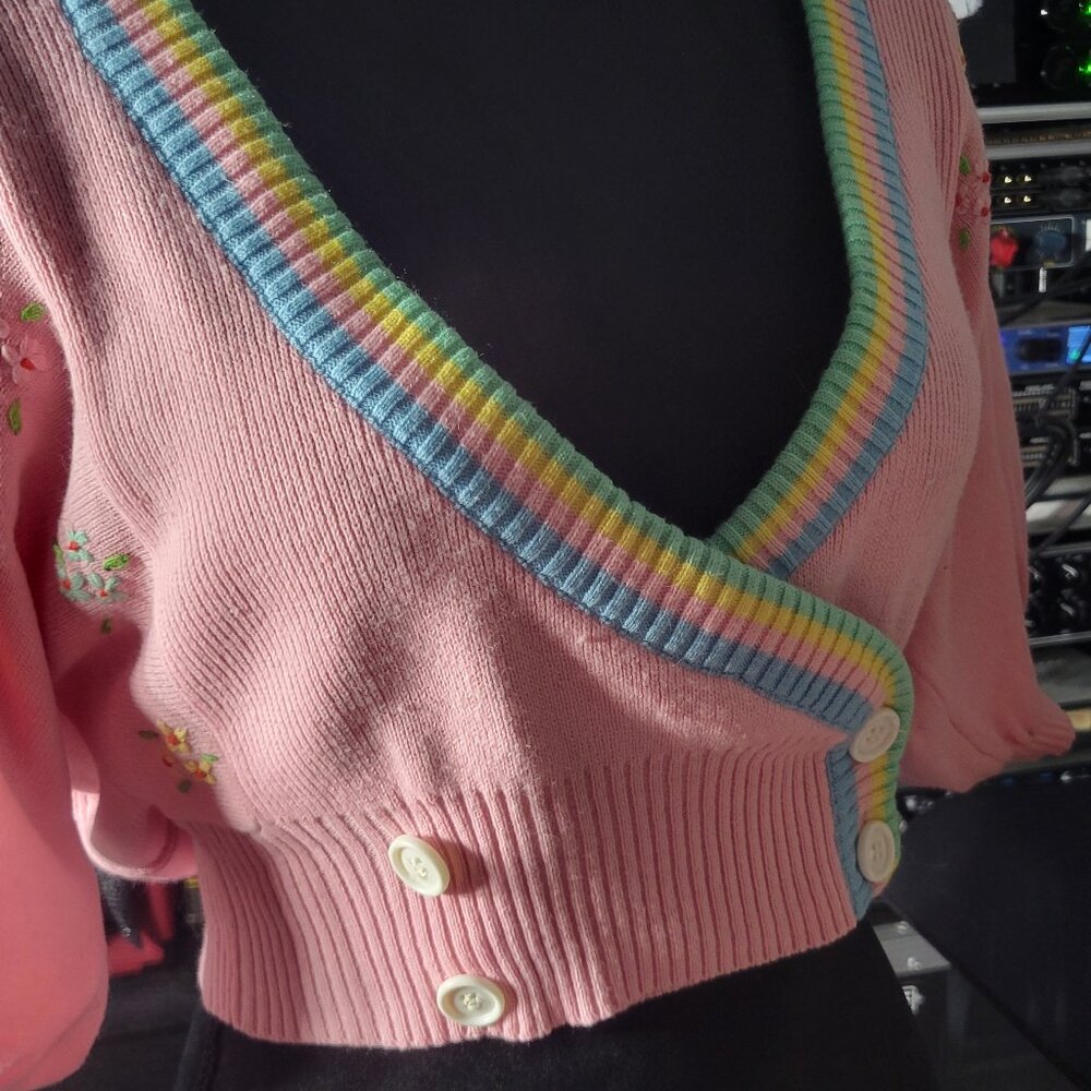 Vintage Pastel Crop top